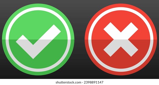 grüne Checkliste mit rotem Kreuz-Symbol	