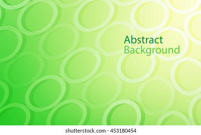 circle green color background abstract art vector