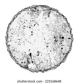 Circle Grey Texture for your design. EPS10 vector.
