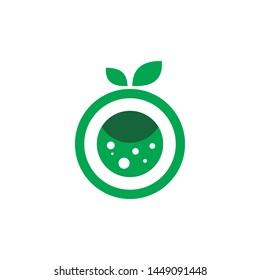 circle group fruit logo design