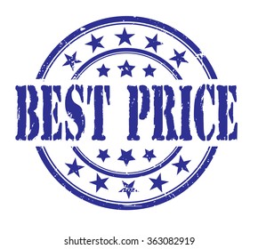 circle grunge stamp "best price"