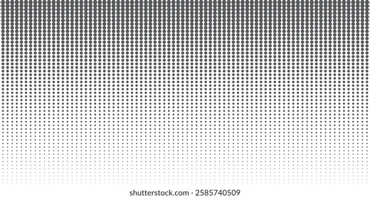 Circle halftone collection. Black halftone dots backgrounds, round halftones geometric dots modern