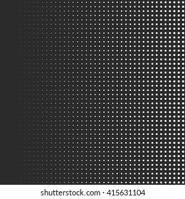 Circle halftone element, monochrome abstract graphic for DTP, prepress or generic concepts.
