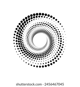 Circle Halftone Vector Art, Icons, and Graphics
