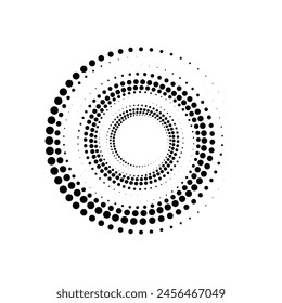 Circle Halftone Vector Art, Icons, and Graphics
