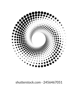 Circle Halftone Vector Art, Icons, and Graphics
