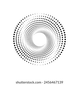 Circle Halftone Vector Art, Icons, and Graphics
