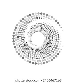 Circle Halftone Vector Art, Icons, and Graphics
