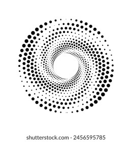 Circle Halftone Vector Art, Icons, and Graphics
