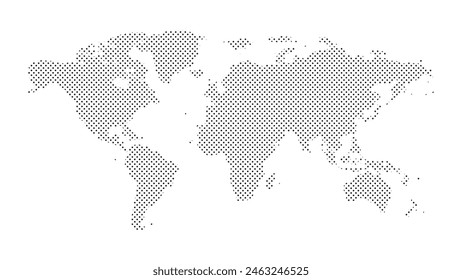 Image vectorielle, icônes et Éléments graphiques en demi-teinte  Cercle .
