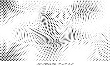 Circle Halftone Vector Art, Icons, and Graphics Elements.

