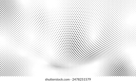 Circle Halftone Vector Art, Icons, and Graphics Elements.
