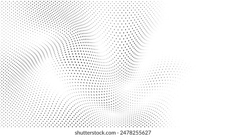 Arte vectorial de semitonos, iconos y Elementos gráficos circulares.
