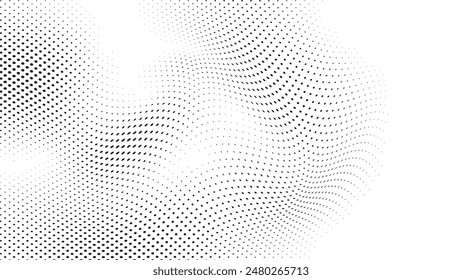 Arte vectorial de semitonos, iconos y Elementos gráficos circulares.
