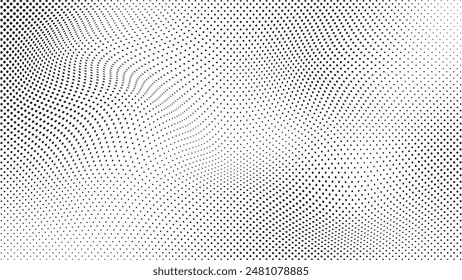 Image vectorielle, icônes et Éléments graphiques en demi-teinte  Cercle .
