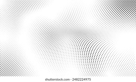 Circle Halftone Vector Art, Icons, and Graphics Elements.
