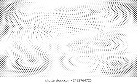 Image vectorielle, icônes et Éléments graphiques en demi-teinte  Cercle .
