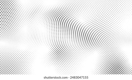 Circle Halftone Vector Art, Icons, and Graphics Elements.
