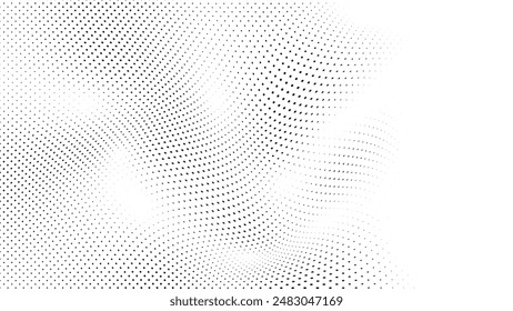 Circle Halftone Vector Art, Icons, and Graphics Elements.
