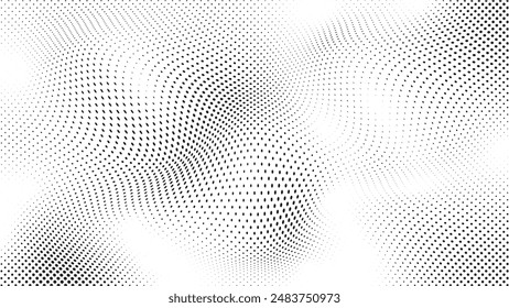 Arte vectorial de semitonos, iconos y Elementos gráficos circulares.
