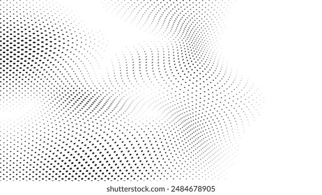 Arte vectorial de semitonos, iconos y Elementos gráficos circulares.

