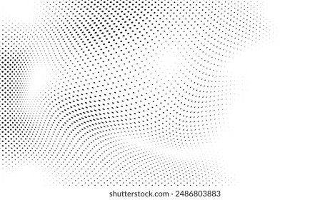 Circle Halftone Vector Art, Icons, and Graphics Elements.
