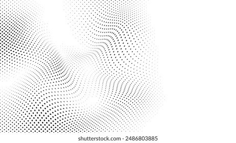 Circle Halftone Vector Art, Icons, and Graphics Elements.

