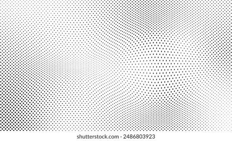 Circle Halftone Vector Art, Icons, and Graphics Elements.
