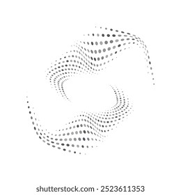 Circle Halftone Vector Art, Icons, and Graphics