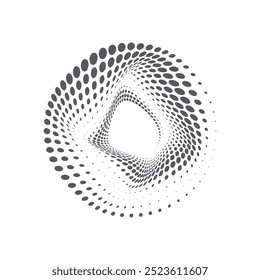 Circle Halftone Vector Art, Icons, and Graphics