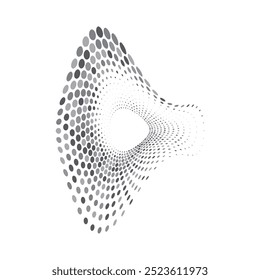 Circle Halftone Vector Art, Icons, and Graphics