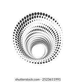 Circle Halftone Vector Art, Icons, and Graphics