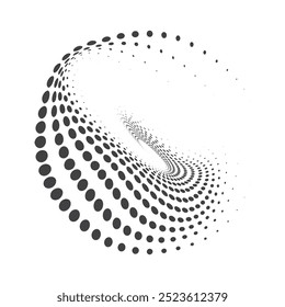 Arte vectorial, iconos y gráficos de semitonos en círculo