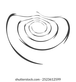 Arte vectorial, iconos y gráficos de semitonos en círculo