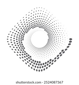 Arte vectorial, iconos y gráficos de semitonos en círculo