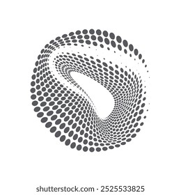 Circle Halftone Vector Art, Icons, and Graphics