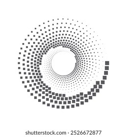 Arte vectorial, iconos y gráficos de semitonos en círculo