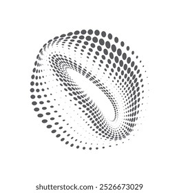 Circle Halftone Vector Art, Icons, and Graphics