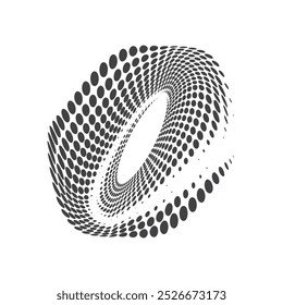 Circle Halftone Vector Art, Icons, and Graphics