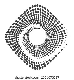 Circle Halftone Vector Art, Icons, and Graphics