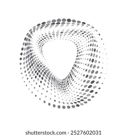 Arte vectorial, iconos y gráficos de semitonos en círculo