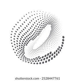Circle Halftone Vector Art, Icons, and Graphics