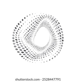 Circle Halftone Vector Art, Icons, and Graphics