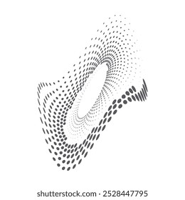Arte vectorial, iconos y gráficos de semitonos en círculo