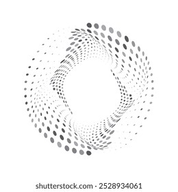 Arte vectorial, iconos y gráficos de semitonos en círculo