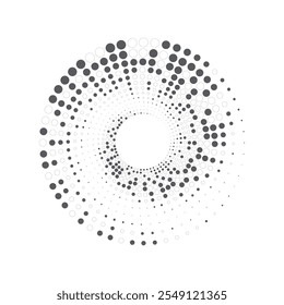 Circle Halftone Vector Art, Icons, and Graphics
