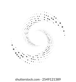 Arte vectorial, iconos y gráficos de semitonos en círculo
