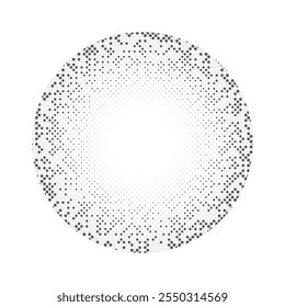 Circle Halftone Vector Art, Icons, and Graphics
