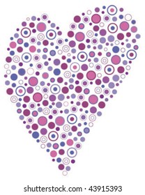 circle heart