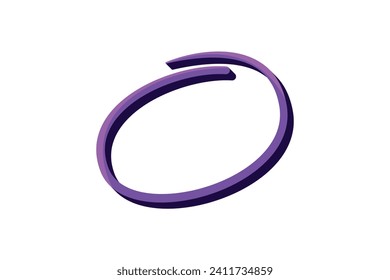 Circle Highlight Note Sticker Design